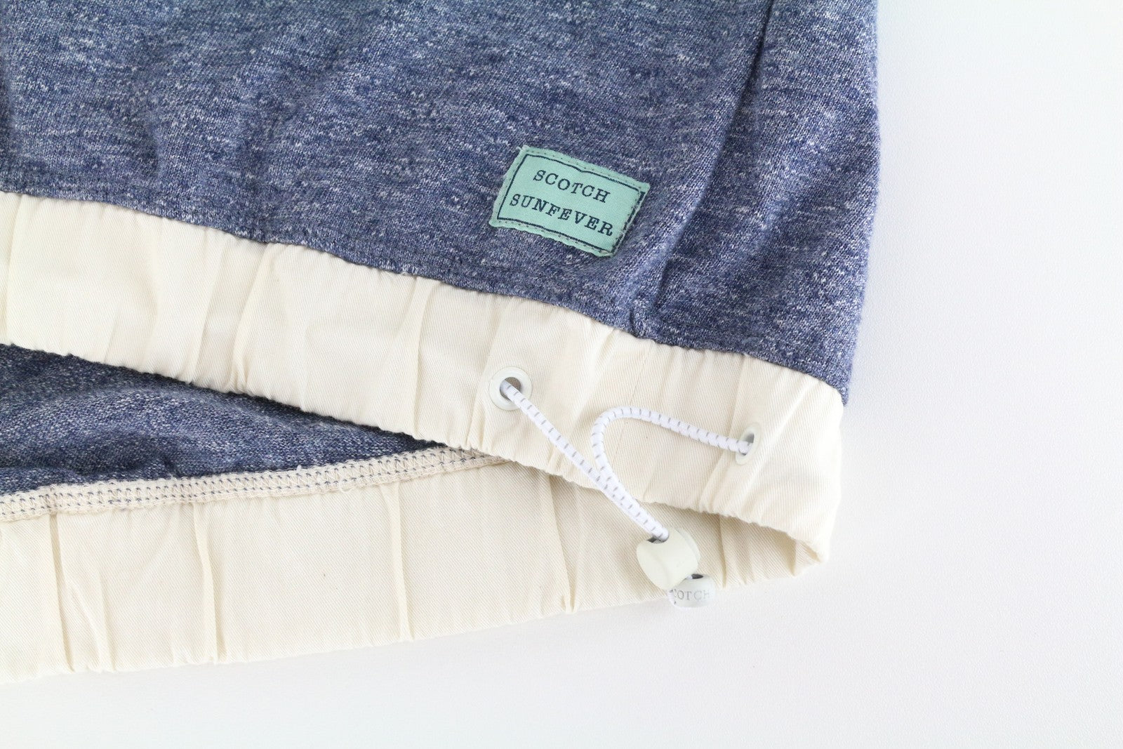 SCOTCH &amp; SODA Ams Couture mėlynas vyriškas džemperis ilgomis rankovėmis M, medvilnės mišinio audinys 