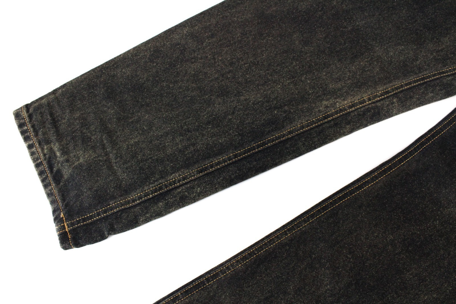 DIESEL Men Jeans W32/L32 Jifer 084WE Straight Fit Blue Stained Buttoned Cotton