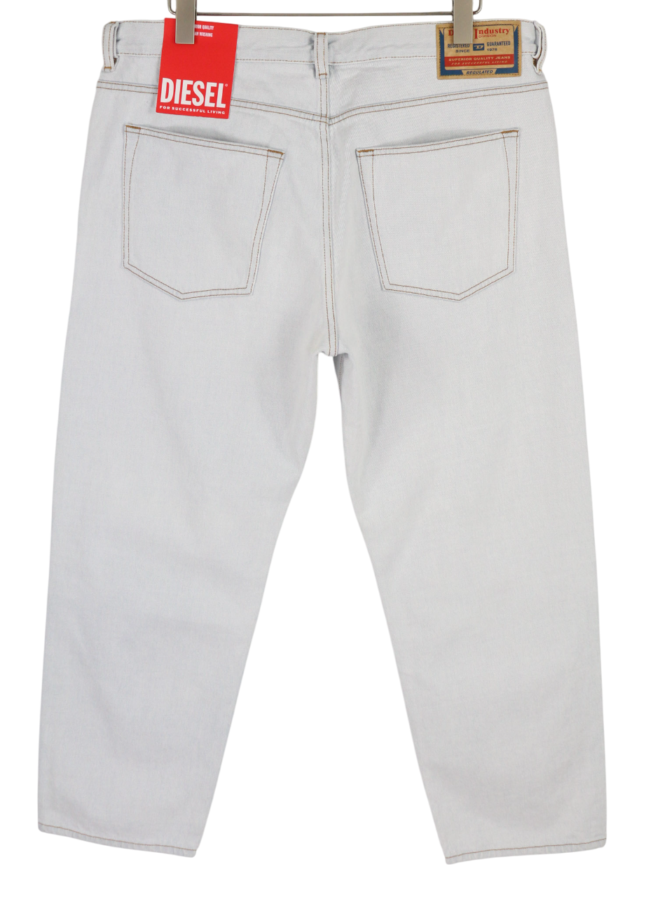 DIESEL 2010 0079Z Men Jeans W36/L30 Loose Fit Mid Waist Straight Leg RRP€250