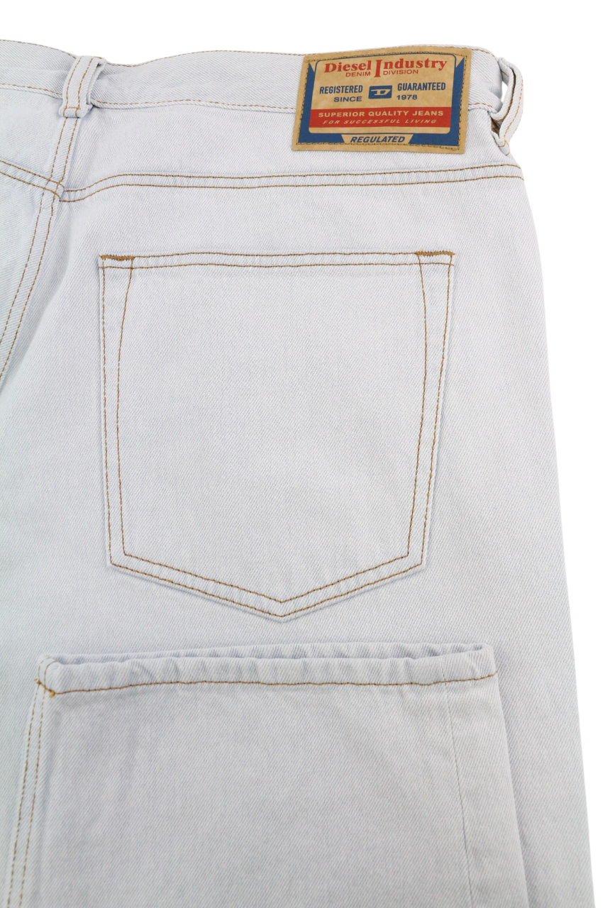 DIESEL 2010 0079Z Men Jeans W36/L30 Loose Fit Mid Waist Straight Leg RRP€250