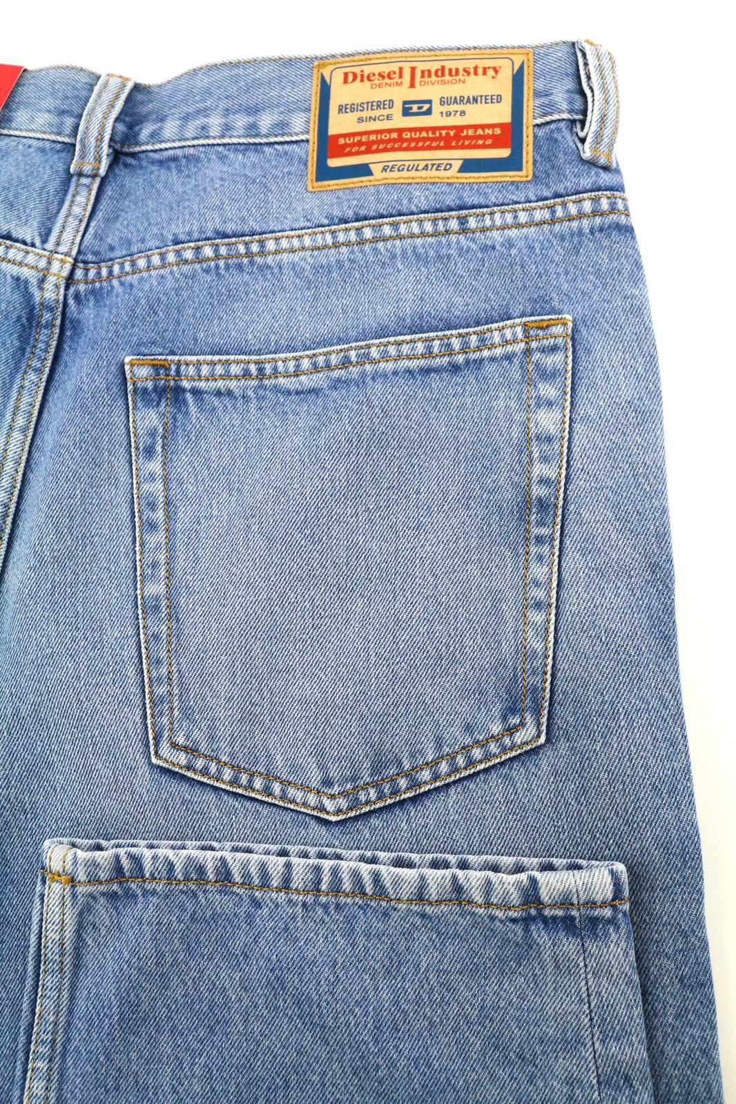 DIESEL 2010 9C16S Men Jeans W32/L32 Loose Fit Mid Waist Straight RRP€160 Blue