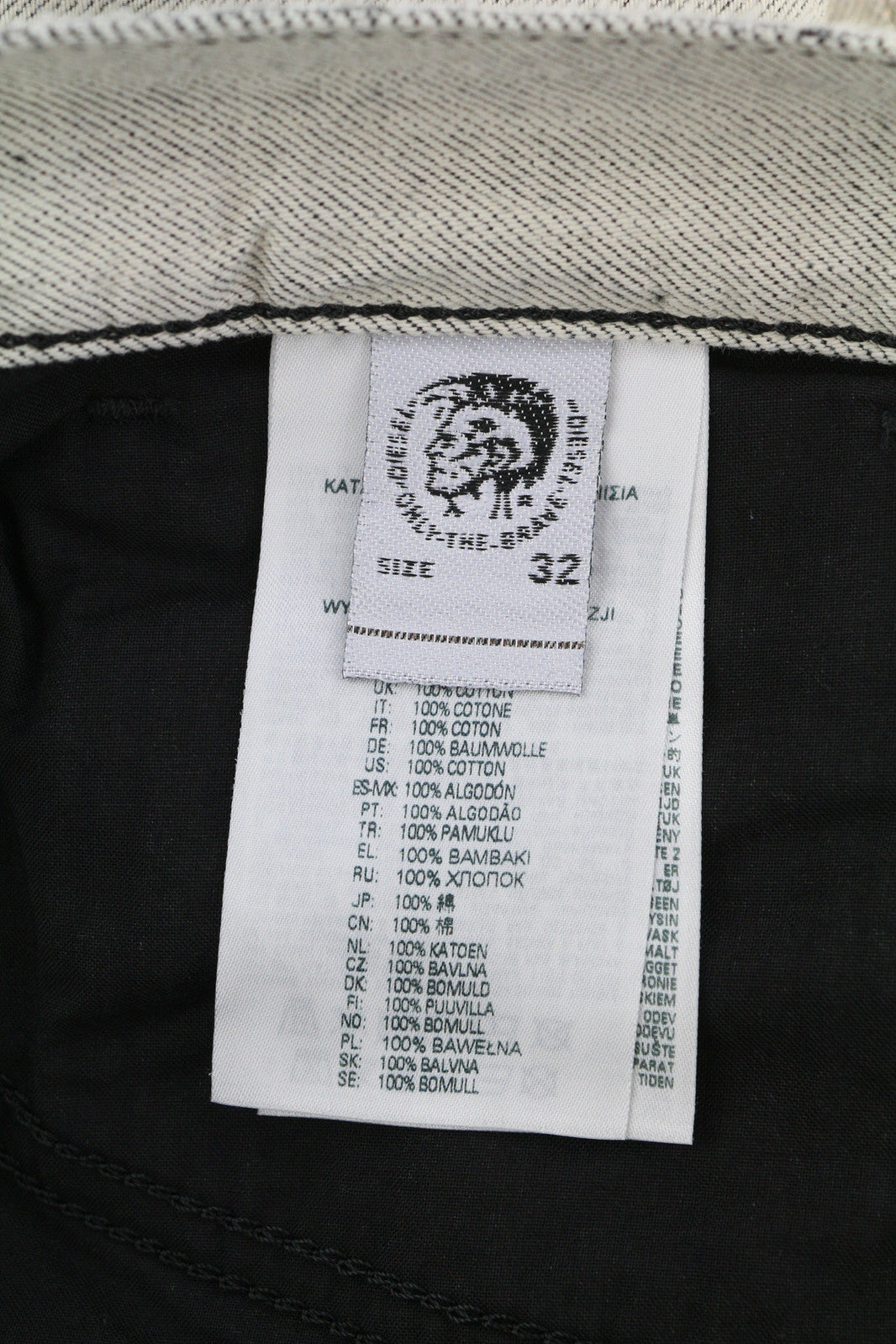 DIESEL D-Kras 09A53 vyriški džinsai W32/L30 Sim Fit dažyto stiliaus RRP220 šviesiai džinsinis audinys