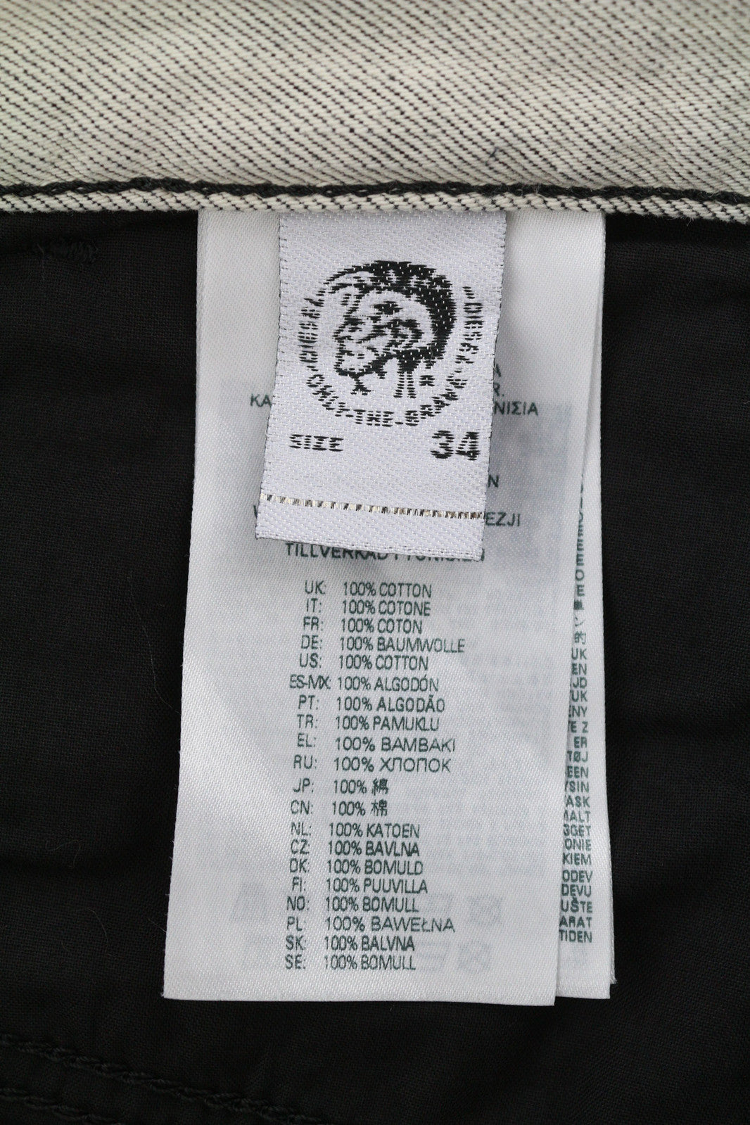 DIESEL D-Kras 09A53 vyriški džinsai W34/L30 Sim Fit dažyto stiliaus RRP220 šviesiai džinsinis audinys