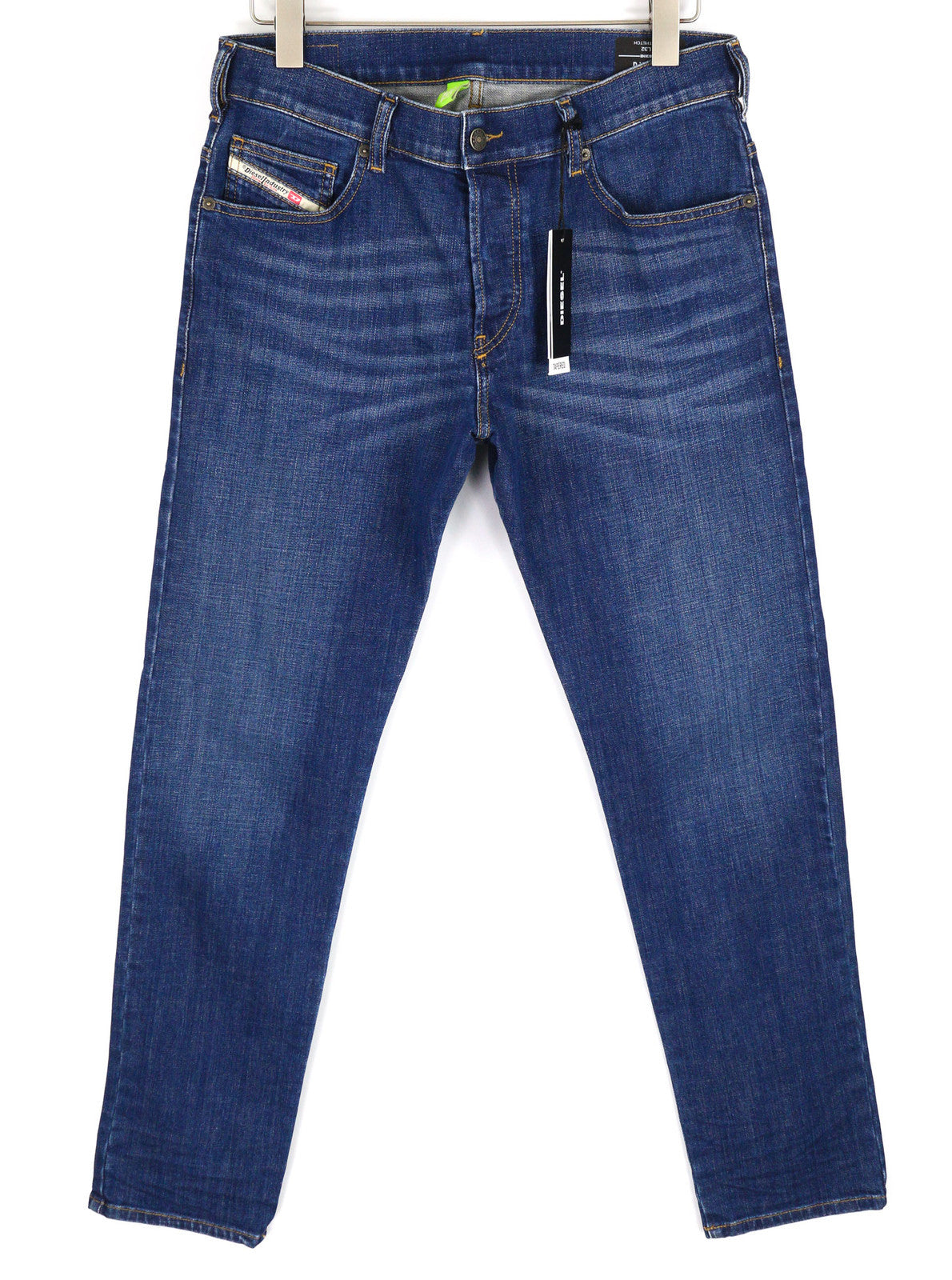 DIESEL D-Yennox 009NN vyriški džinsai W30/L32 siaurėjantys tamprūs skalbti džinsai RRP160