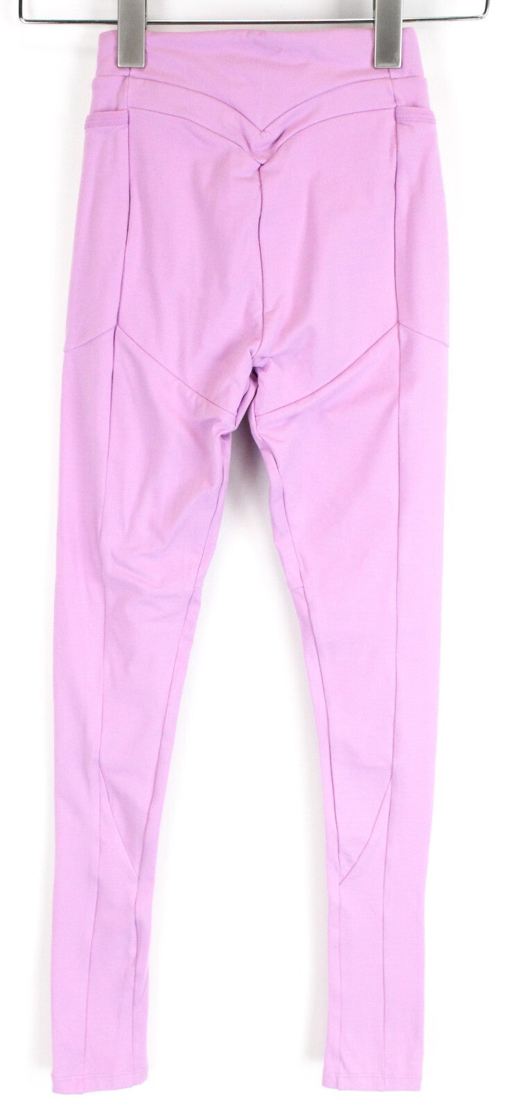 GYM SHARK moteriškos „Legacy“ fitneso tamprės XS dydžio, violetinės, tamprios, sportinės aprangos logotipas 