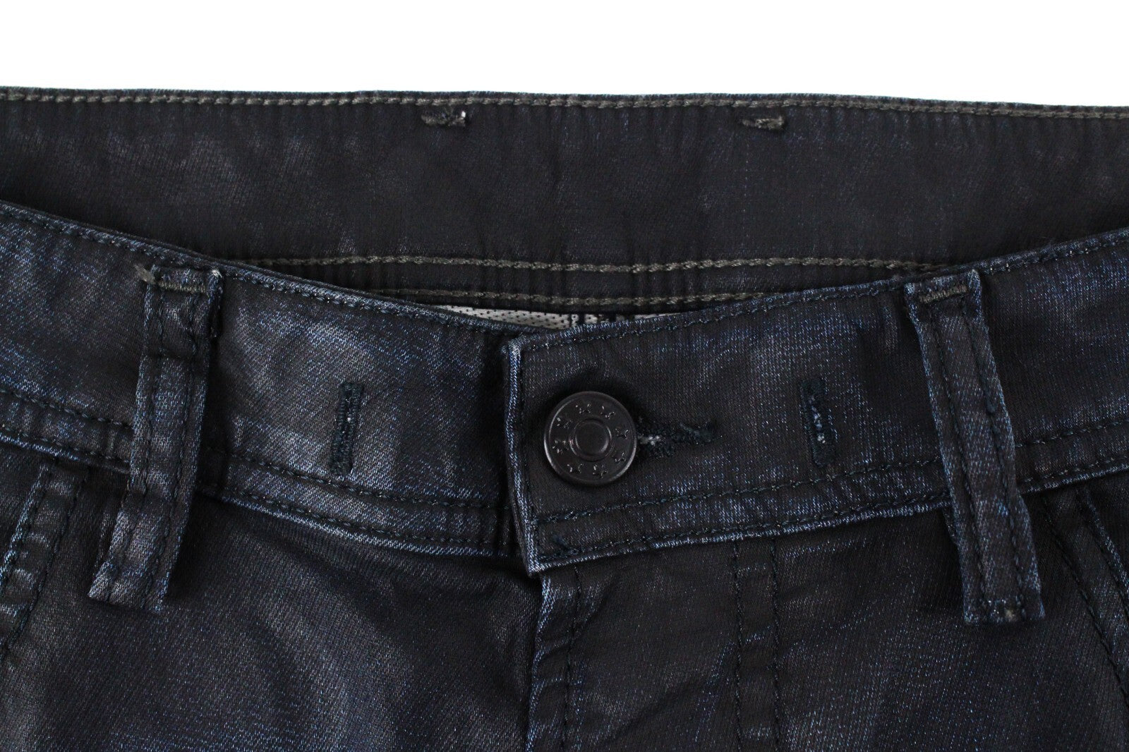 DIESEL Men Jeans W28/L32 Narrot CB-NE 0686J Sweat Jogg Waxed Stretch Pattern