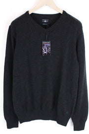 „STATE OF ART“ vyriškas džemperis pilkas ilgomis rankovėmis su medvilne 