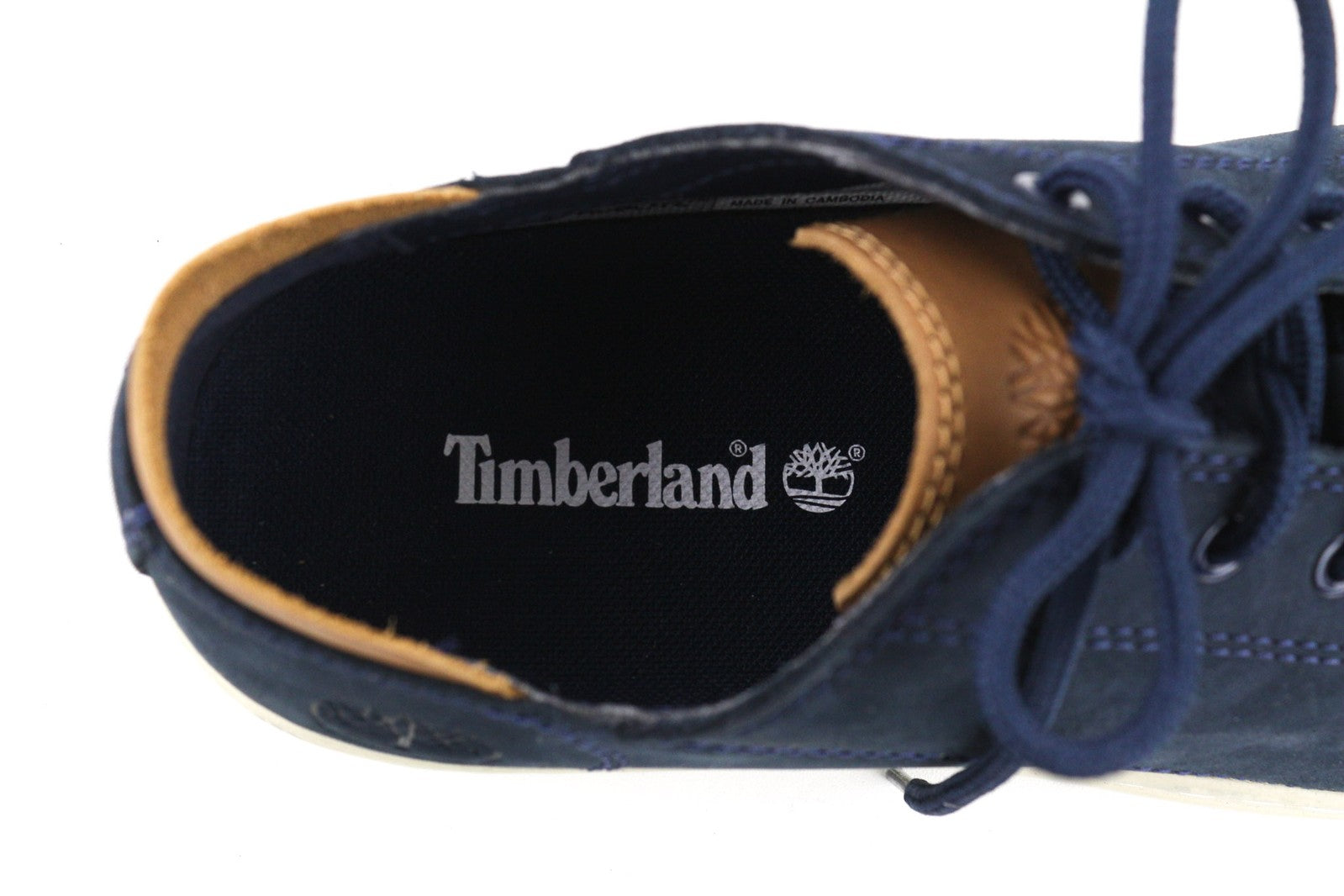 TIMBERLAND A1Y6V-A4646 vyriški sportbačiai EU44/44.5 tamsiai mėlyni odiniai žemapadžiai batai 