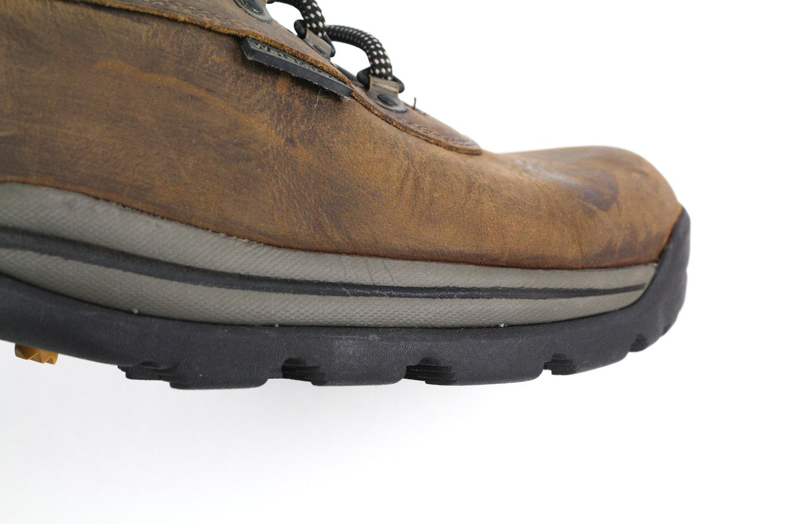 TIMBERLAND 12135-A5946 vyriški batai EU44/44.5 rudi odiniai aukštakulniai su raišteliais laisvalaikiui 