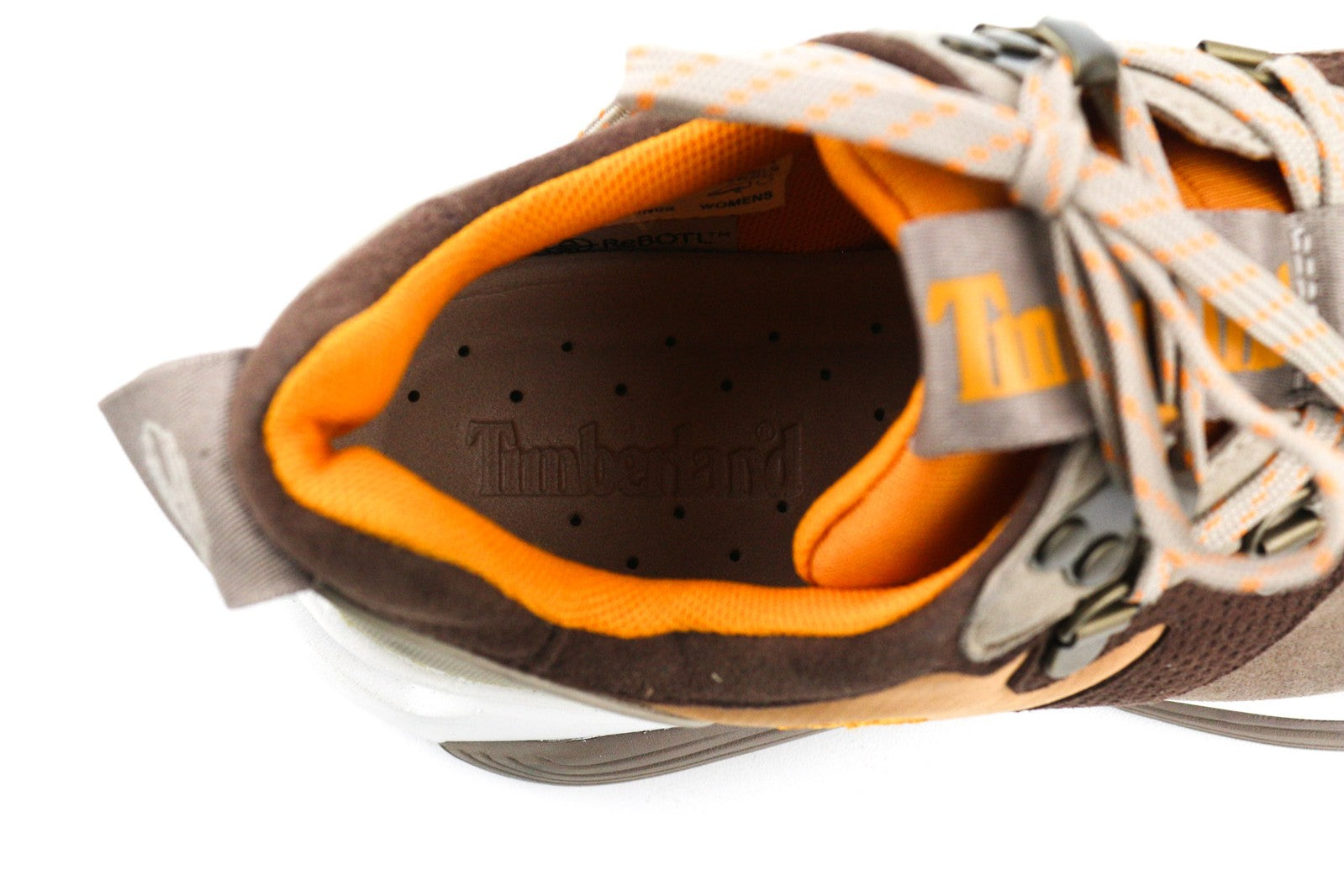 TIMBERLAND A1YDC-A5850 moteriški sportbačiai EU37.5/38 rudi tekstiliniai žemapadžiai batai 