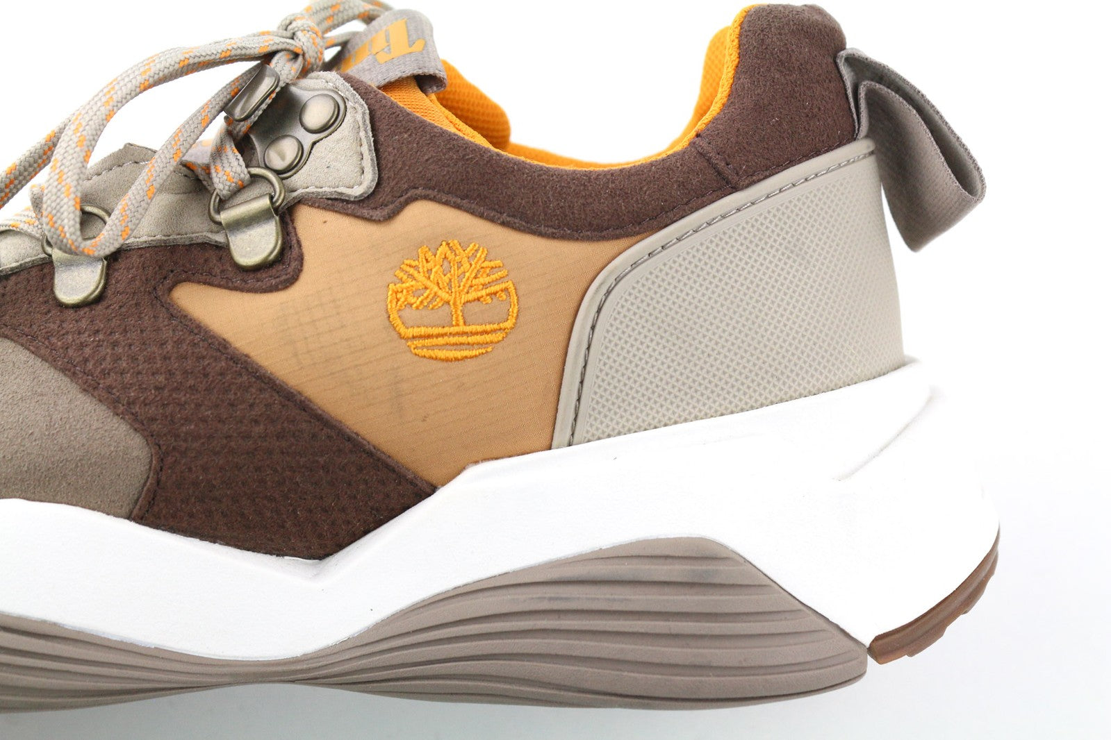 TIMBERLAND A1YDC-A5850 moteriški sportbačiai EU37.5/38 rudi tekstiliniai žemapadžiai batai 