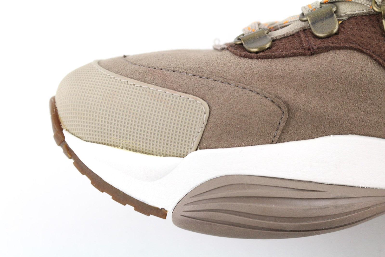 TIMBERLAND A1YDC-A5850 moteriški sportbačiai EU37.5/38 rudi tekstiliniai žemapadžiai batai 