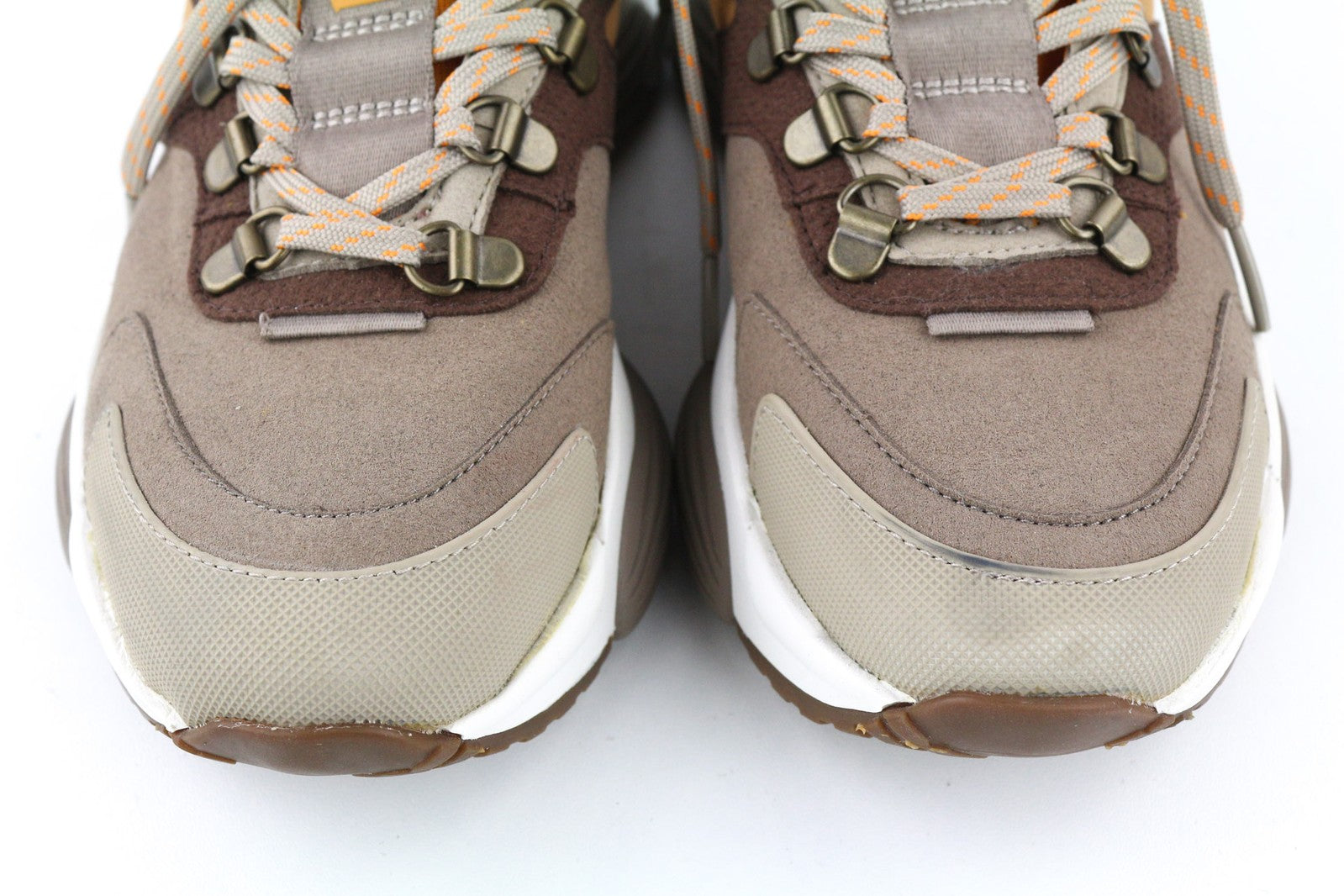 TIMBERLAND A1YDC-A5850 moteriški sportbačiai EU37.5/38 rudi tekstiliniai žemapadžiai batai 