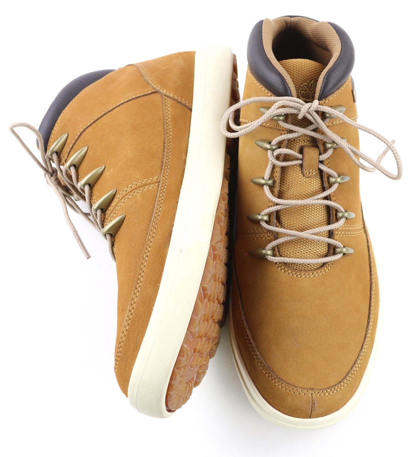 TIMBERLAND A1YYS-A4646 vyriški batai EU44/44.5 rudi odiniai sportbačiai, su raišteliais 