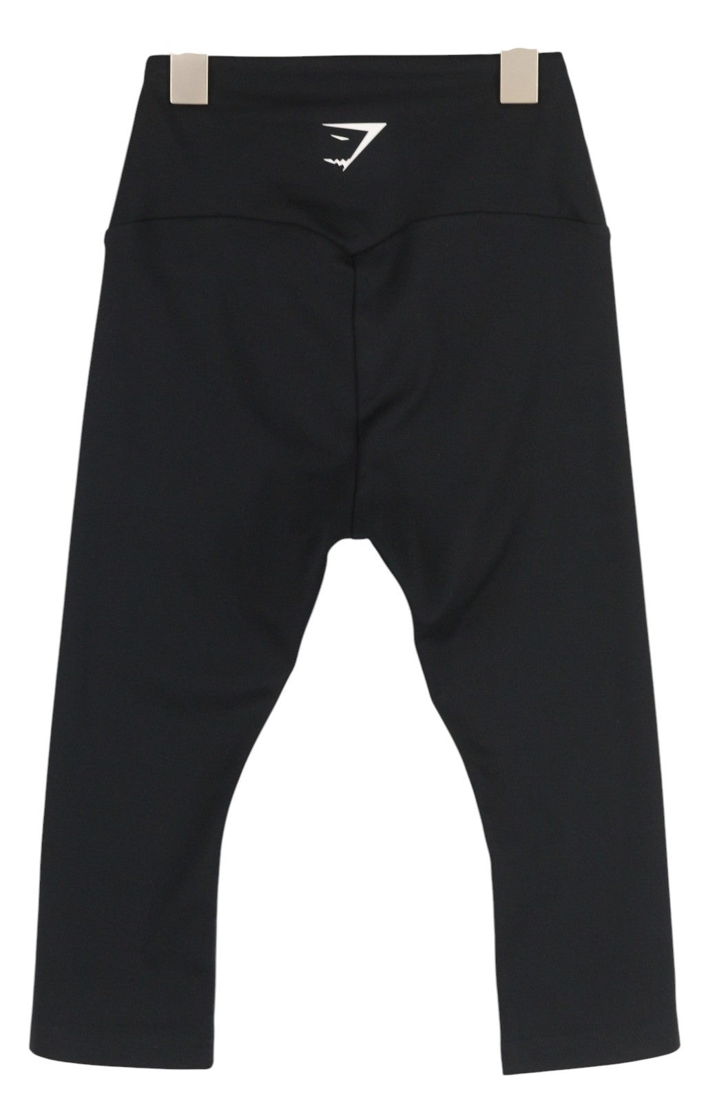 GYMSHARK B1A1U moteriškos tamprės XS dydyje, trumpos, tamprios, juodos. 