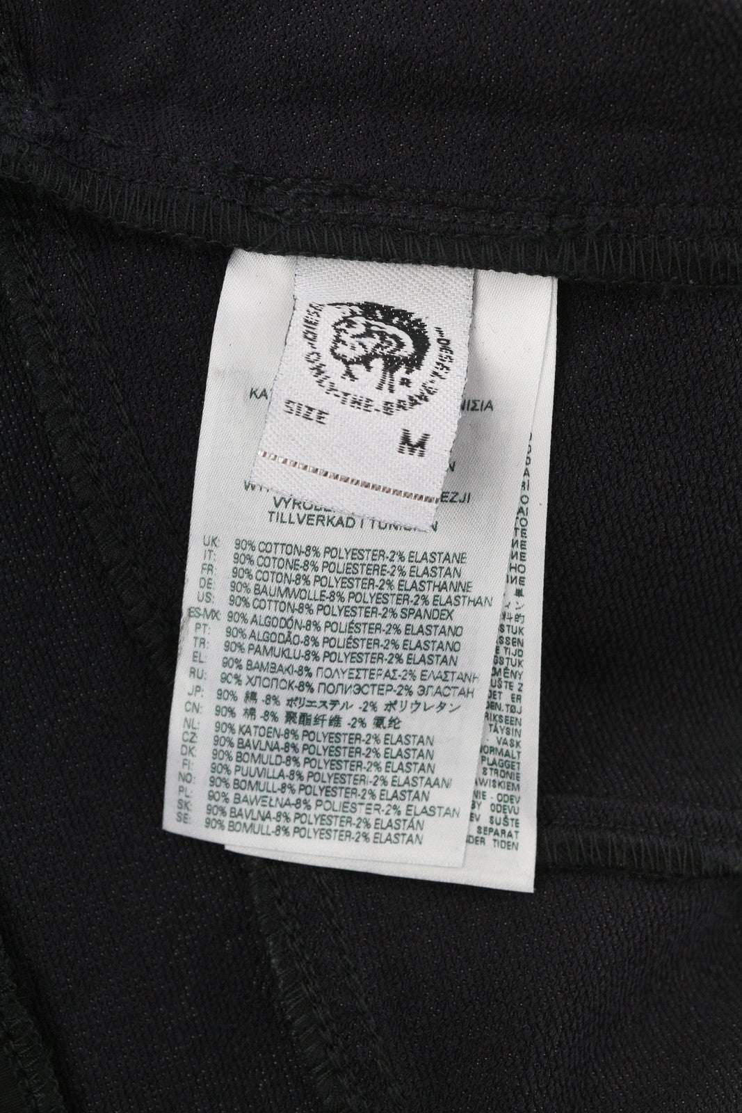 DIESEL D-Floor-SP-NE moteriška suknelė M be rankovių, užtrauktuku, apvalia kaklo iškirpte, minimalistinė, RRP 325 € 