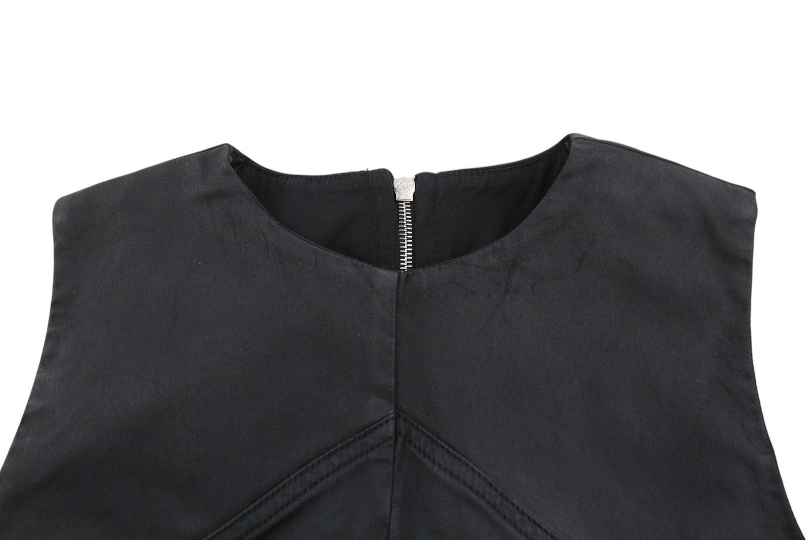 DIESEL D-Floor-SP-NE moteriška suknelė M be rankovių, užtrauktuku, dengta minimalistine apranga, RRP 325 € 