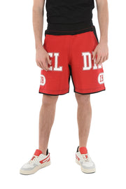 DIESEL P-Mustin vyriški šortai L dydžio, raudoni, marginti, sportiniai, su elastinėmis juosmens kišenėmis. RMK 125 € 