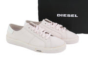 DIESEL S-Mydori Lc W Women Sneakers EU40 Light Pink Leather Almond RRP€200