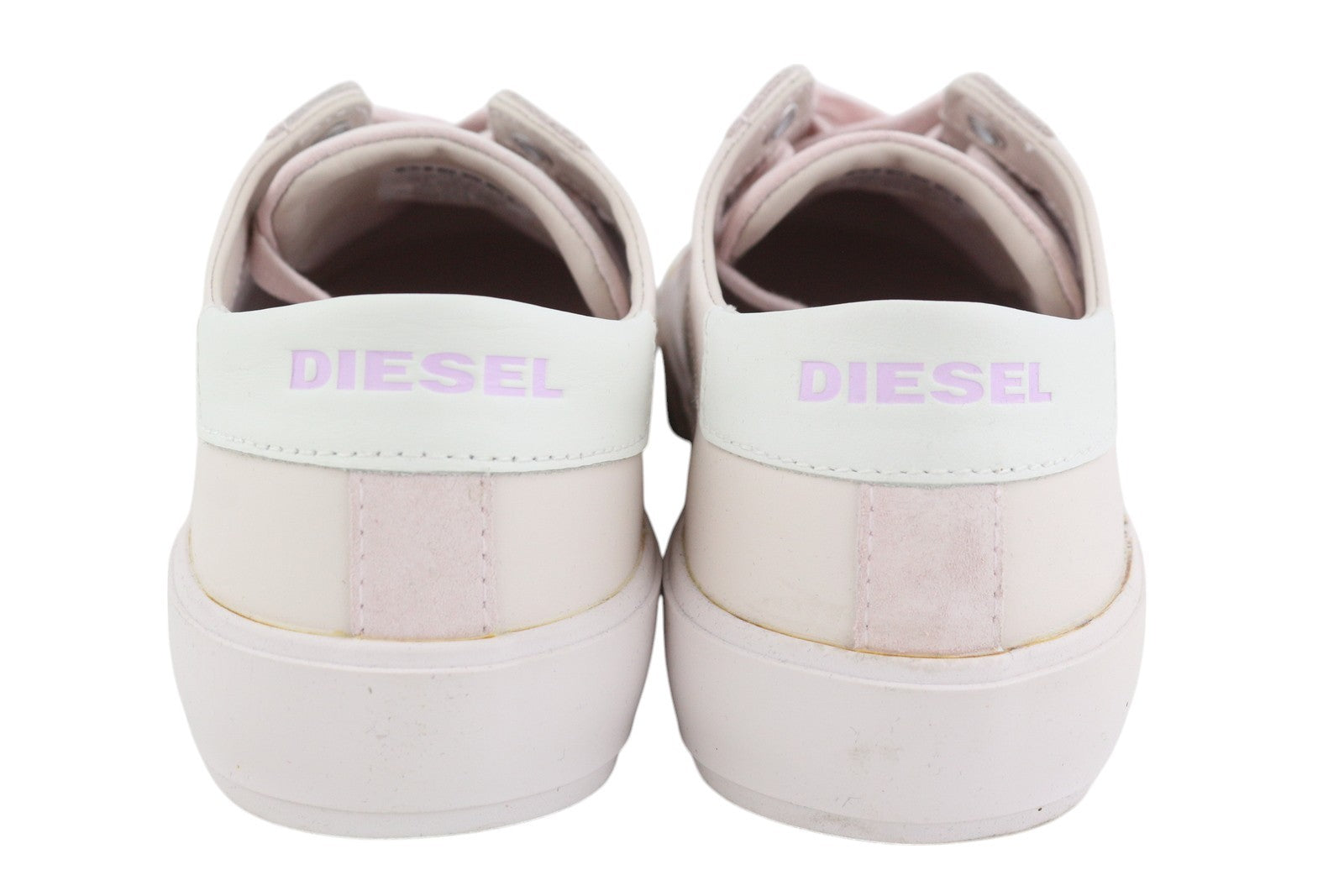 DIESEL S-Mydori Lc W Women Sneakers EU40 Light Pink Leather Almond RRP€200
