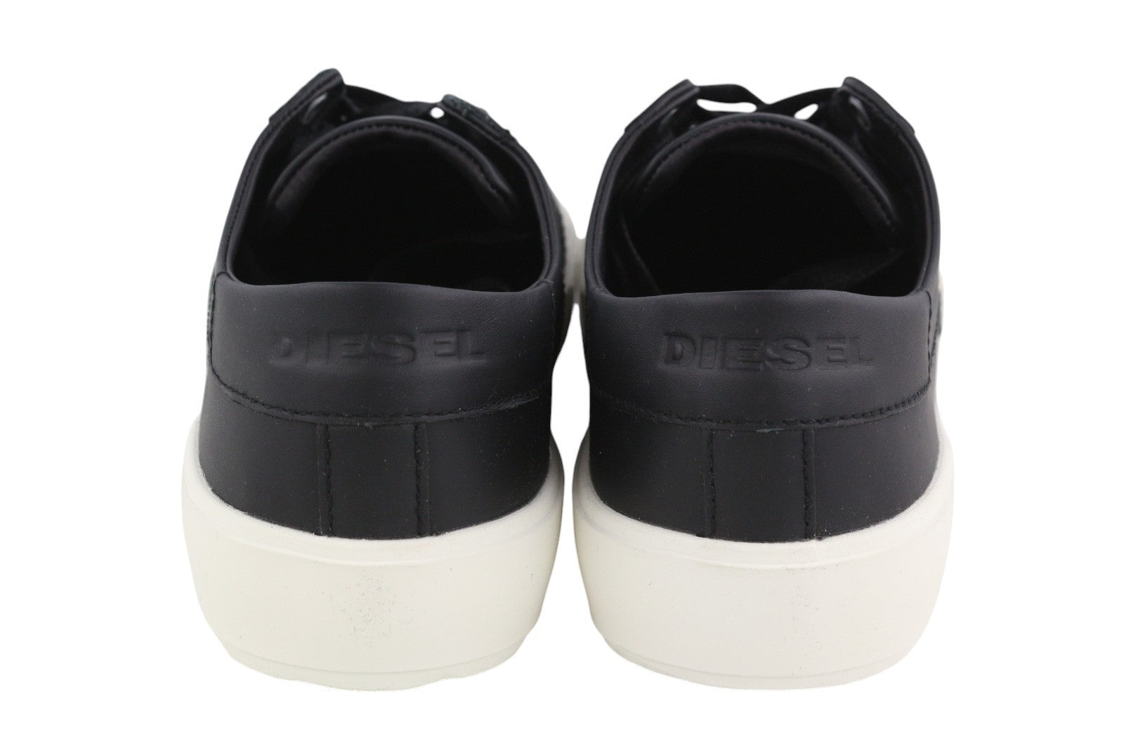 DIESEL S-Mydori Lc W moteriški sportbačiai, juodi, odiniai, suvarstyti, žemakulniai, EU40, rekomenduojama kaina – 200 € 