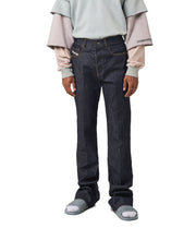 DIESEL D-Jefferr 09B44 vyriški džinsai W32/L34 laisvo kirpimo, tamprūs, su sagomis. 