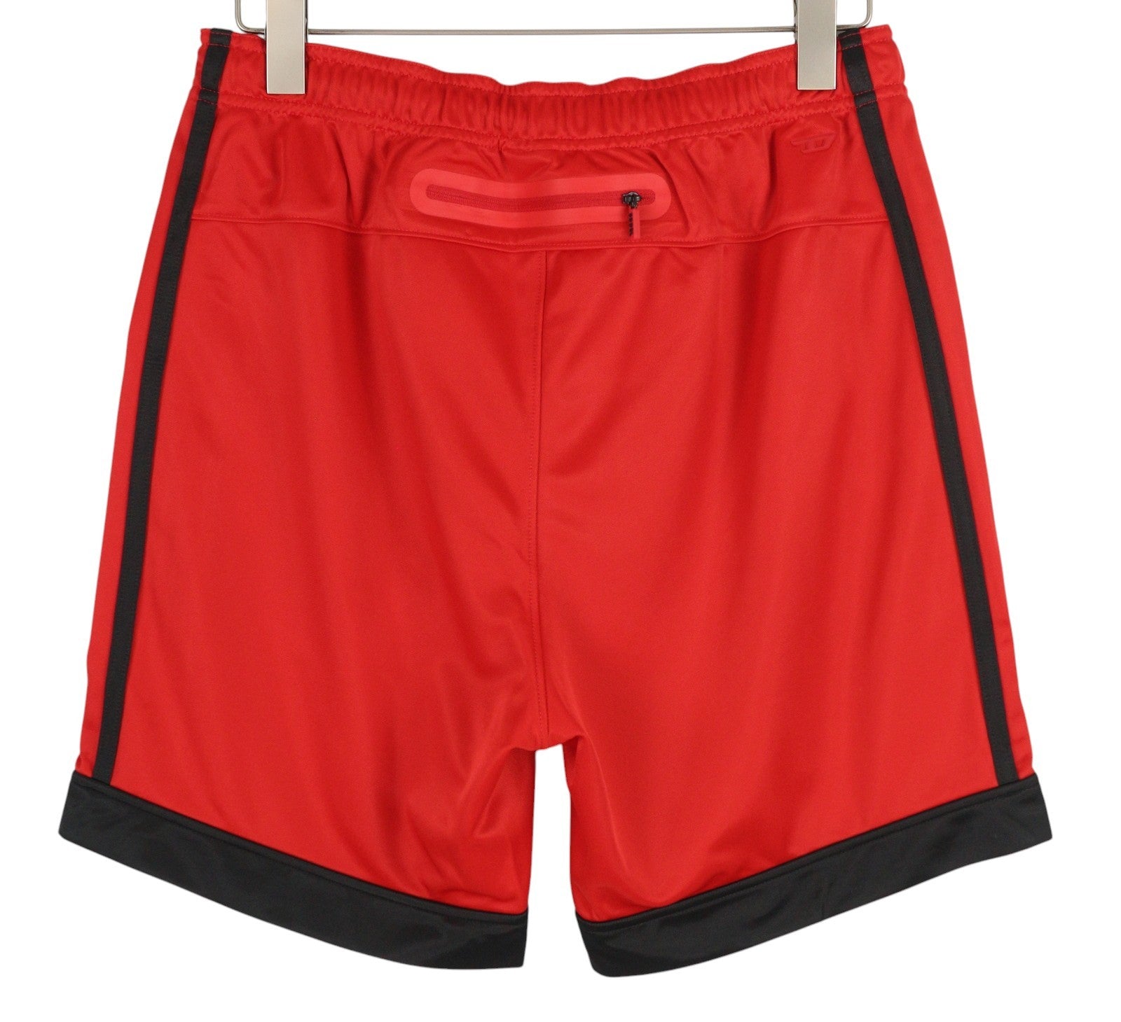 DIESEL Amsb-Stadiom-WT13 vyriški šortai M 55DSL sportinis bėgimo šortai su elastingu juosmeniu, raudoni 