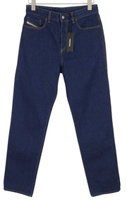 DIESEL D-Rekiv-Z 007A5 vyriški džinsai W30/L32 siaurėjantys, vidutinio mėlynumo, su sagomis. 