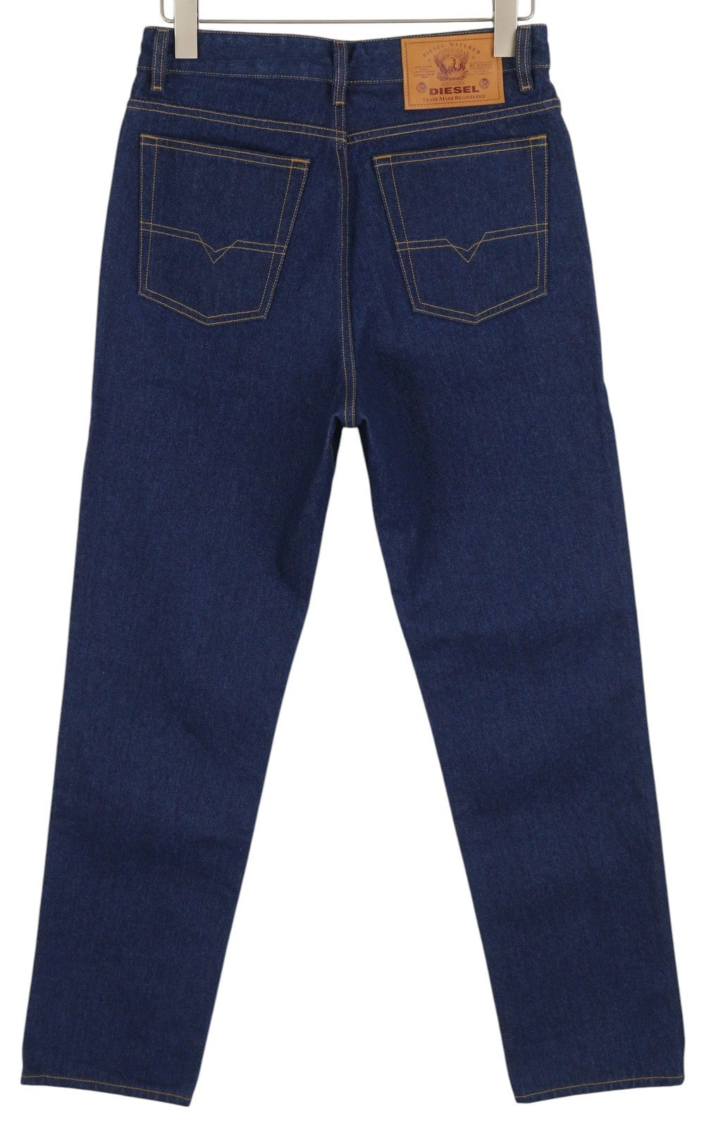 DIESEL D-Rekiv-Z 007A5 vyriški džinsai W30/L32 siaurėjantys, vidutinio mėlynumo, su sagomis. 