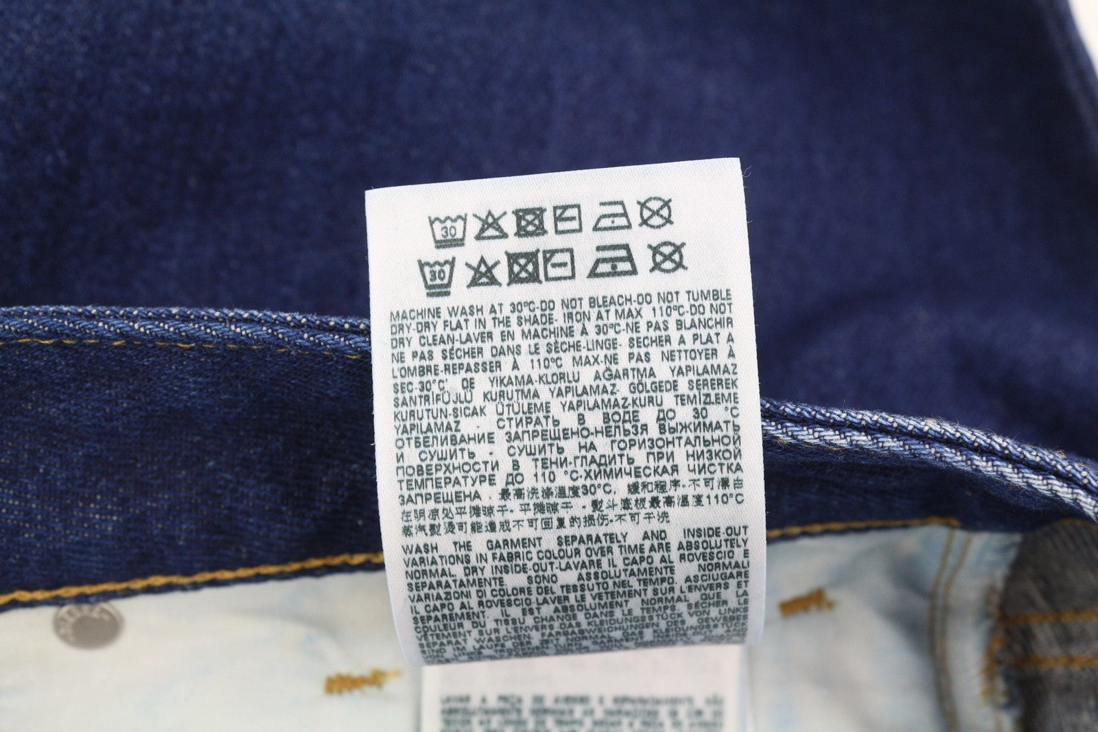 DIESEL D-Rekiv-Z 007A5 vyriški džinsai W30/L32 siaurėjantys, vidutinio mėlynumo, su sagomis. 