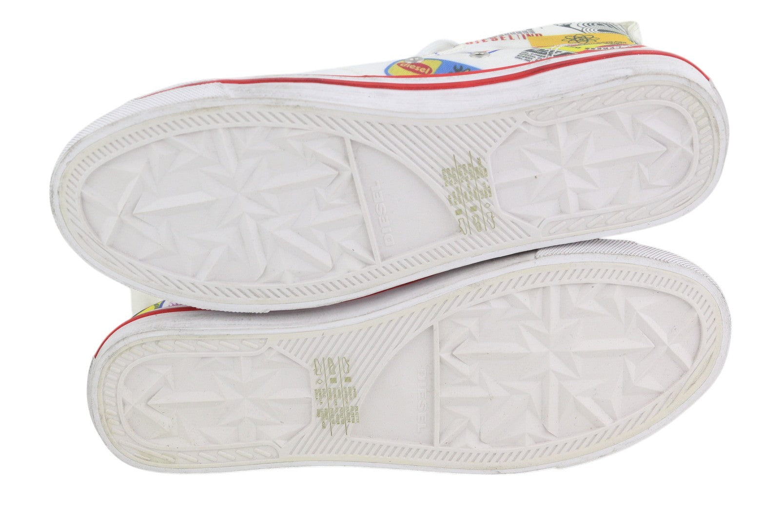 DIESEL S-Athos Mid vyriški sportbačiai EU42 raštuoti aukšti bateliai su raišteliais ir migdolų nosimis, rekomenduojama kaina – 160 € 