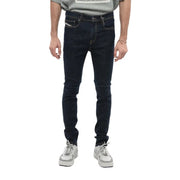 DIESEL D-Amny-Z Z9C33 vyriški džinsai W30/L32 Slim Fit su užtrauktukais ir kišenėmis tamsiai mėlynos spalvos džinsinis audinys 