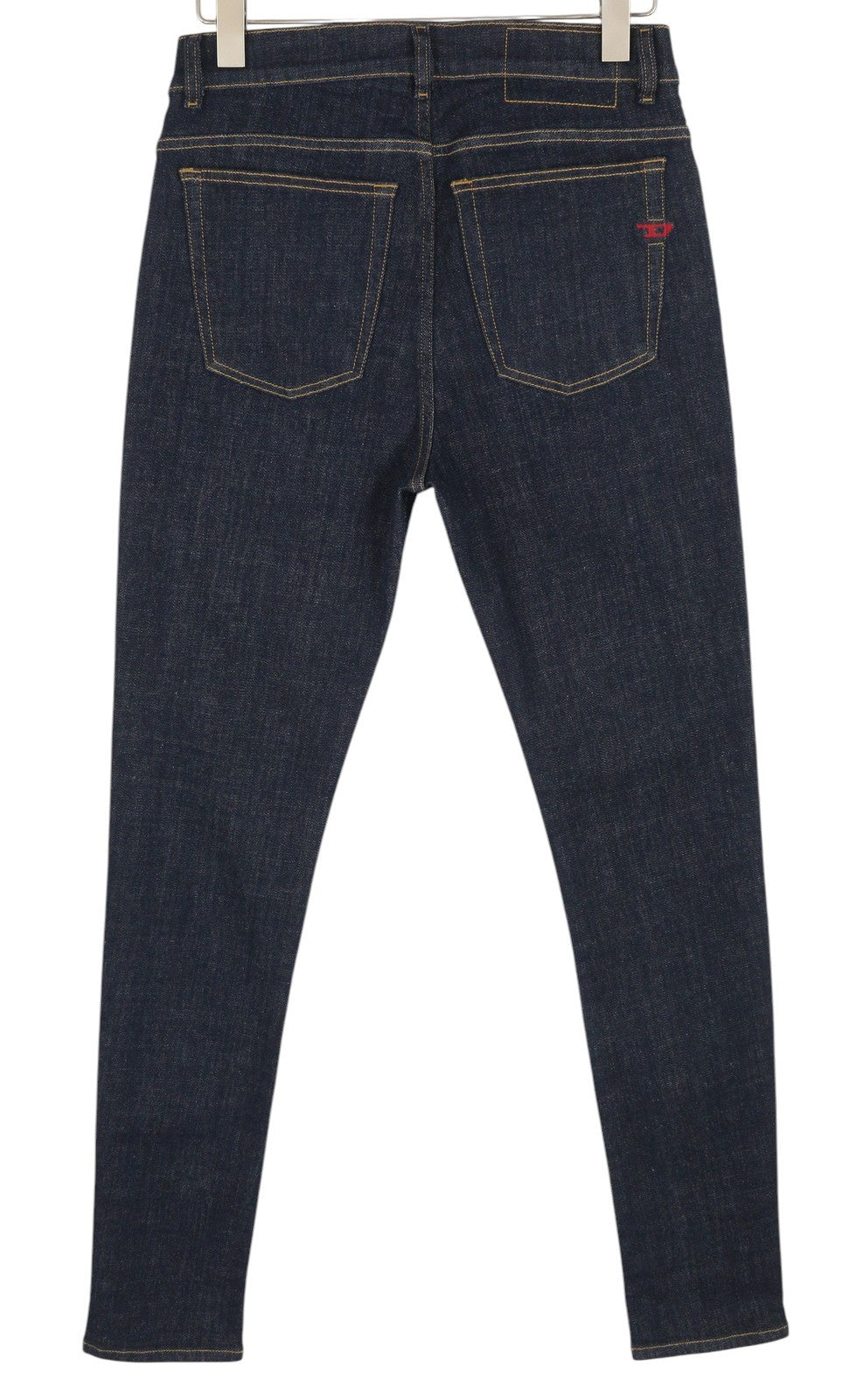 DIESEL D-Amny-Z Z9C33 vyriški džinsai W30/L32 Slim Fit su užtrauktukais ir kišenėmis tamsiai mėlynos spalvos džinsinis audinys 