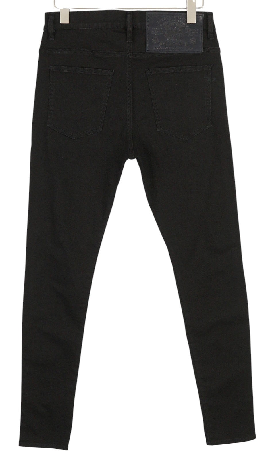 DIESEL D-Istort 069TI vyriški džinsai W31/L32 aptempti, tamprūs, juodi, su užtrauktuku, rekomenduojama kaina – 220 € 