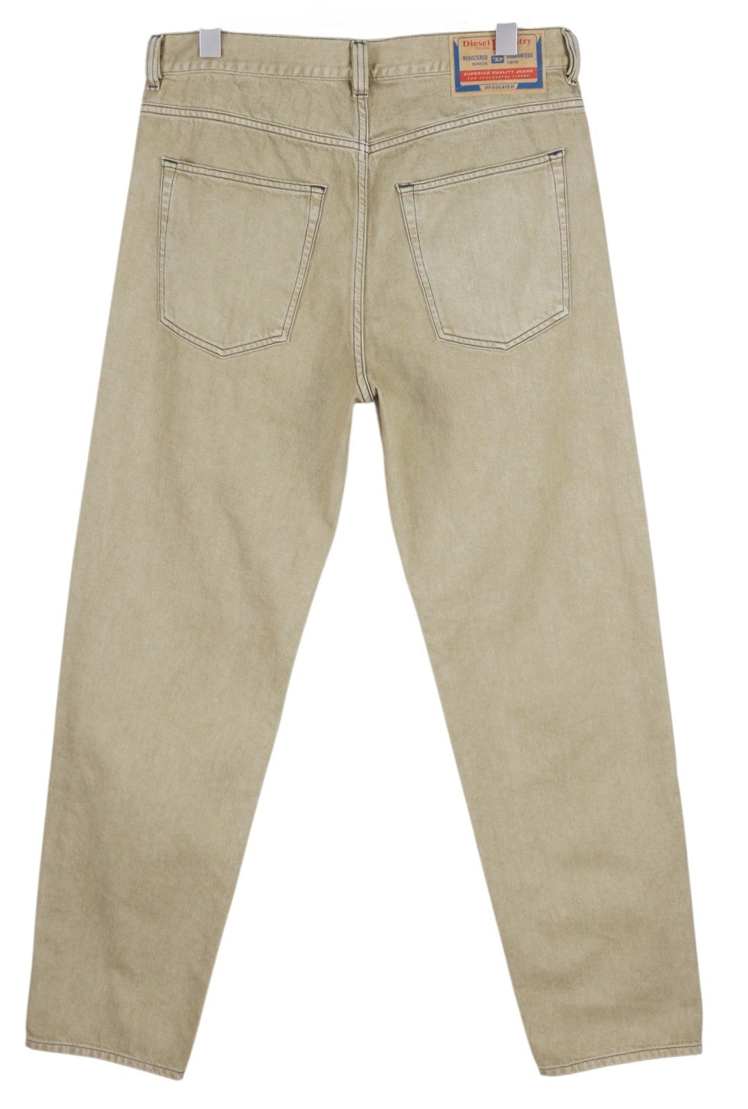 DIESEL D-Macs-Z 09C43 vyriški džinsai W32/L34 įprasto kirpimo su sagomis, lengvas, rekomenduojama kaina – 175 € 