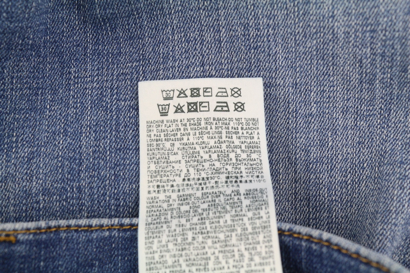 DIESEL 2021-NC 09D47 vyriški džinsai W31/L32 Slim Fit, plataus kirpimo, vidutinio juosmens, skalbti 