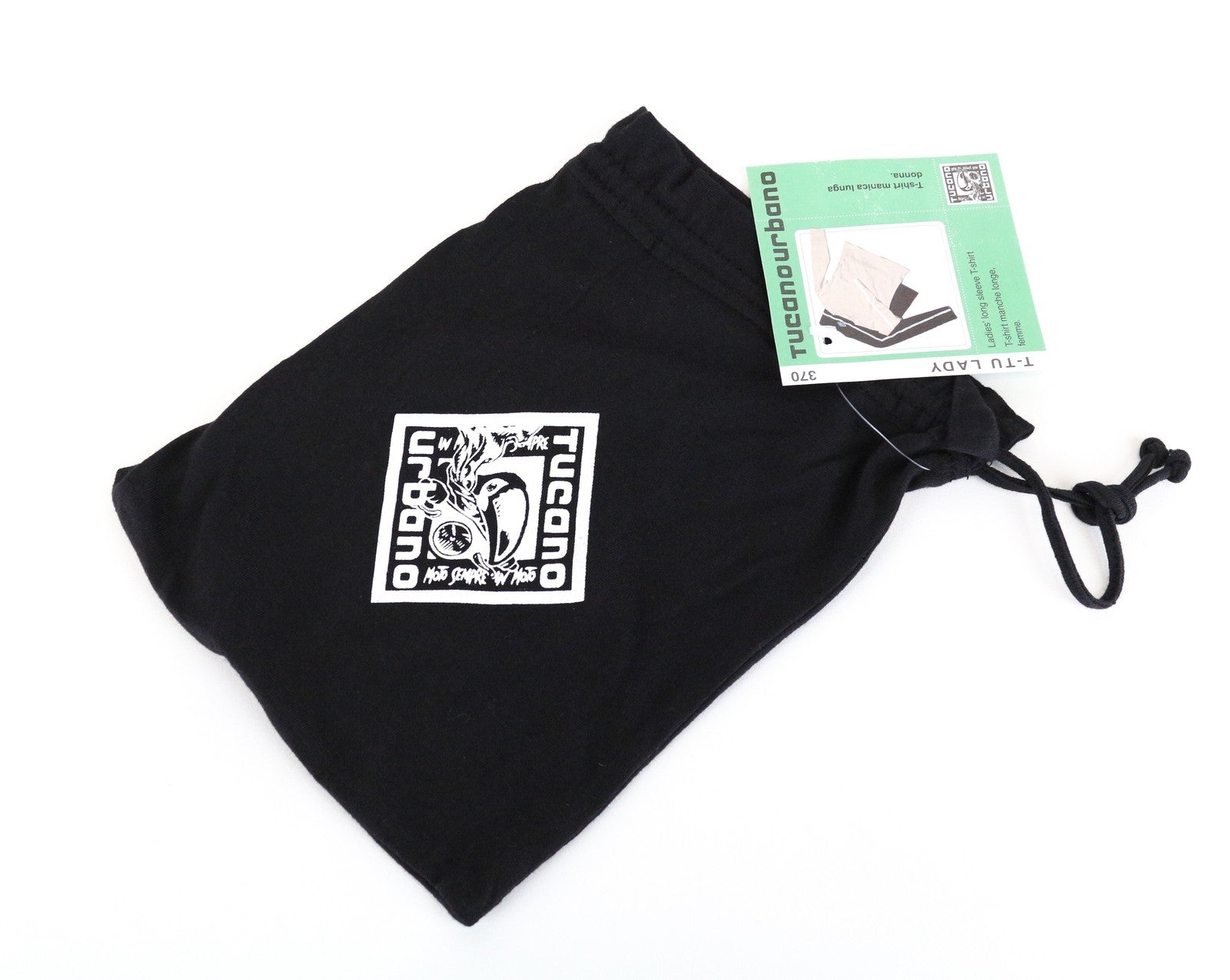 TUCANO URBANO T-Tu Lady Women's V-neck Black Cotton Pullover Tee XS