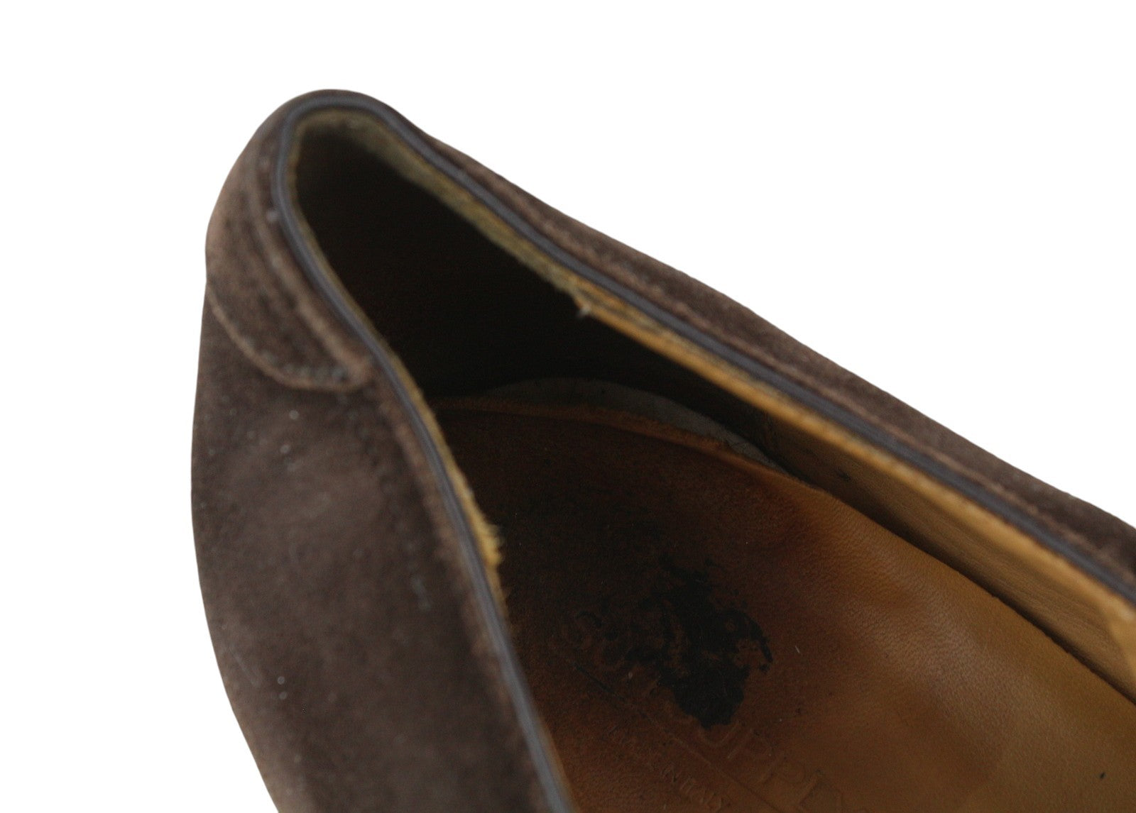 „SUITSUPPLY“ vyriški formalūs batai, EU44, rudi, zomšiniai, odiniai, kvadratinės nosies, dvigubi „Monk“ batai 