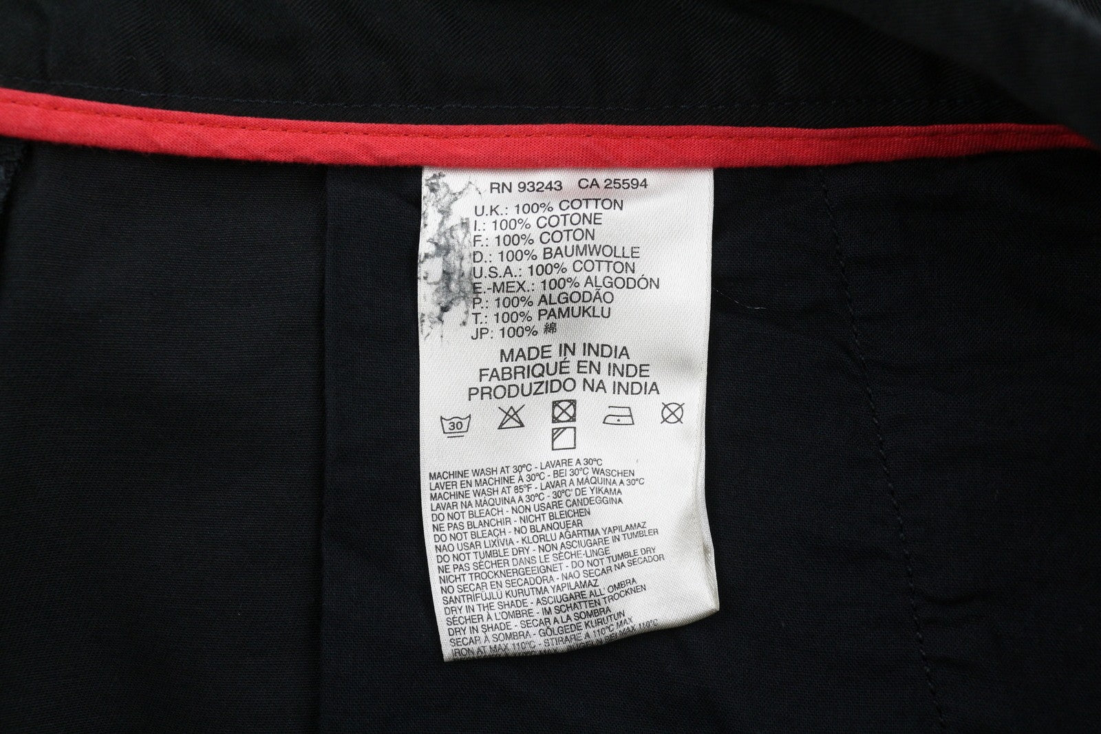 DIESEL Pertold Men Shorts W30 55DSL Chino Black Zip Fly Pockets Logo Casual