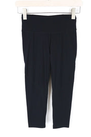 SWEATY BETTY „The Power“ moteriškos juodos tamprios sportinės tamprės „Active Capri“ 2XS 