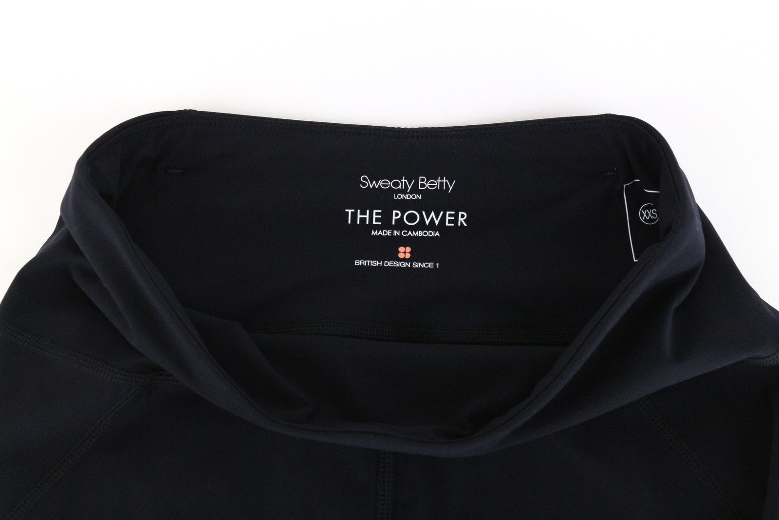 SWEATY BETTY „The Power“ moteriškos juodos tamprios sportinės tamprės „Active Capri“ 2XS 