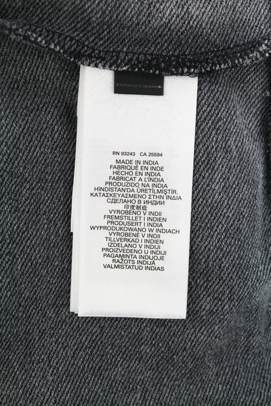 DIESEL S-Ginn-Hood-L1 vyriškas džemperis su gobtuvu, 2XL, pilkas, skalbtas, kengūros spalvos, rekomenduojama kaina – 250 € 