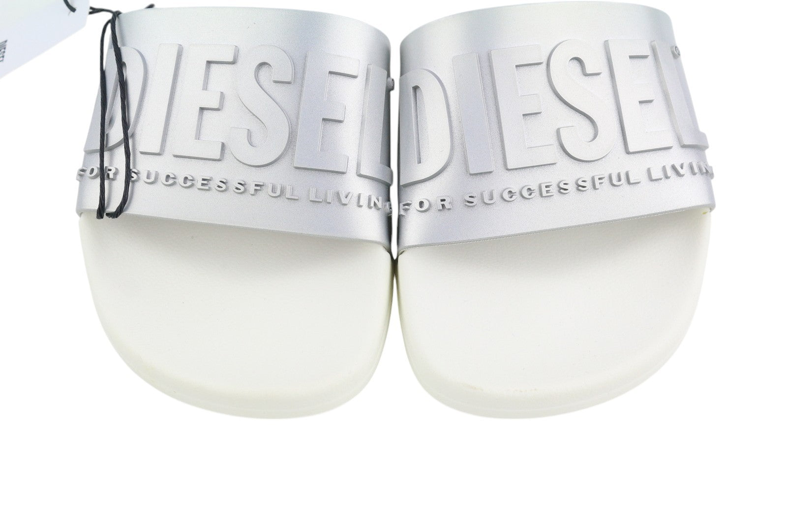 DIESEL Sa-Mayemi moteriškos basutės, 37 dydžio, paplūdimio šlepetės atviromis nosimis, šlepetės priekyje su logotipu.