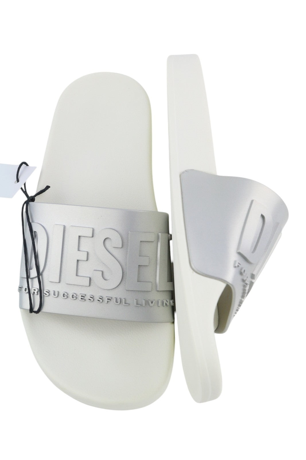 DIESEL Sa-Mayemi moteriškos basutės, 37 dydžio, paplūdimio šlepetės atviromis nosimis, šlepetės priekyje su logotipu.