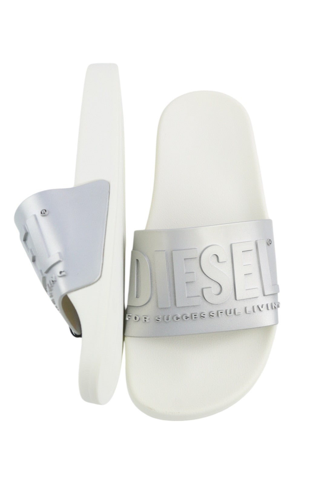 DIESEL Sa-Mayemi moteriškos basutės, 37 dydžio, paplūdimio šlepetės atviromis nosimis, šlepetės priekyje su logotipu.