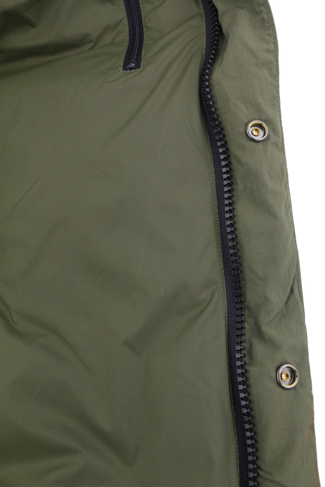 DIESEL W-Rolfys-SL-FD vyriška liemenė, 50 l, chaki spalvos, su nuimamu gobtuvu, pašiltinta, RRP 275 € 