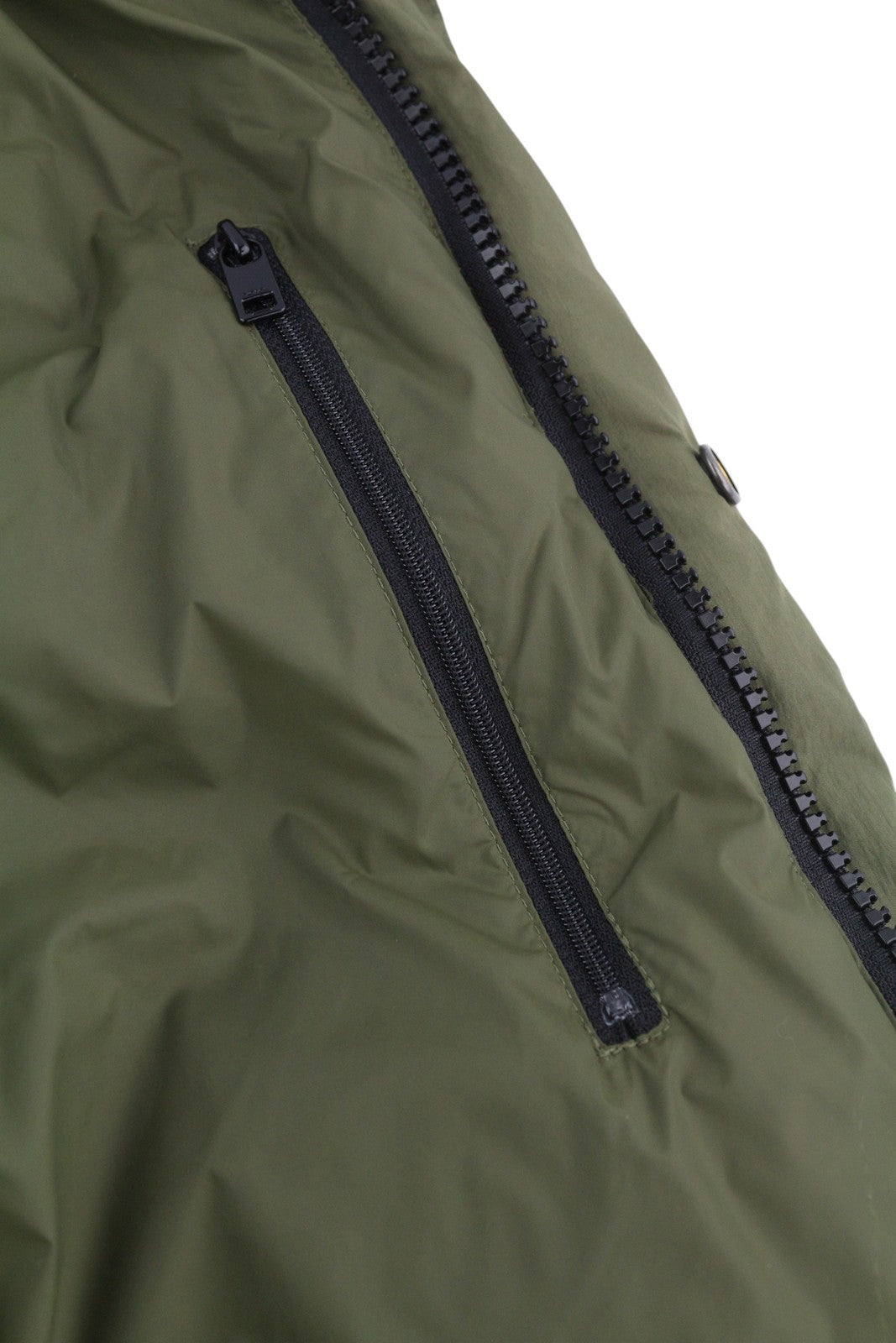 DIESEL W-Rolfys-SL-FD vyriška liemenė, 50 l, chaki spalvos, su nuimamu gobtuvu, pašiltinta, RRP 275 € 