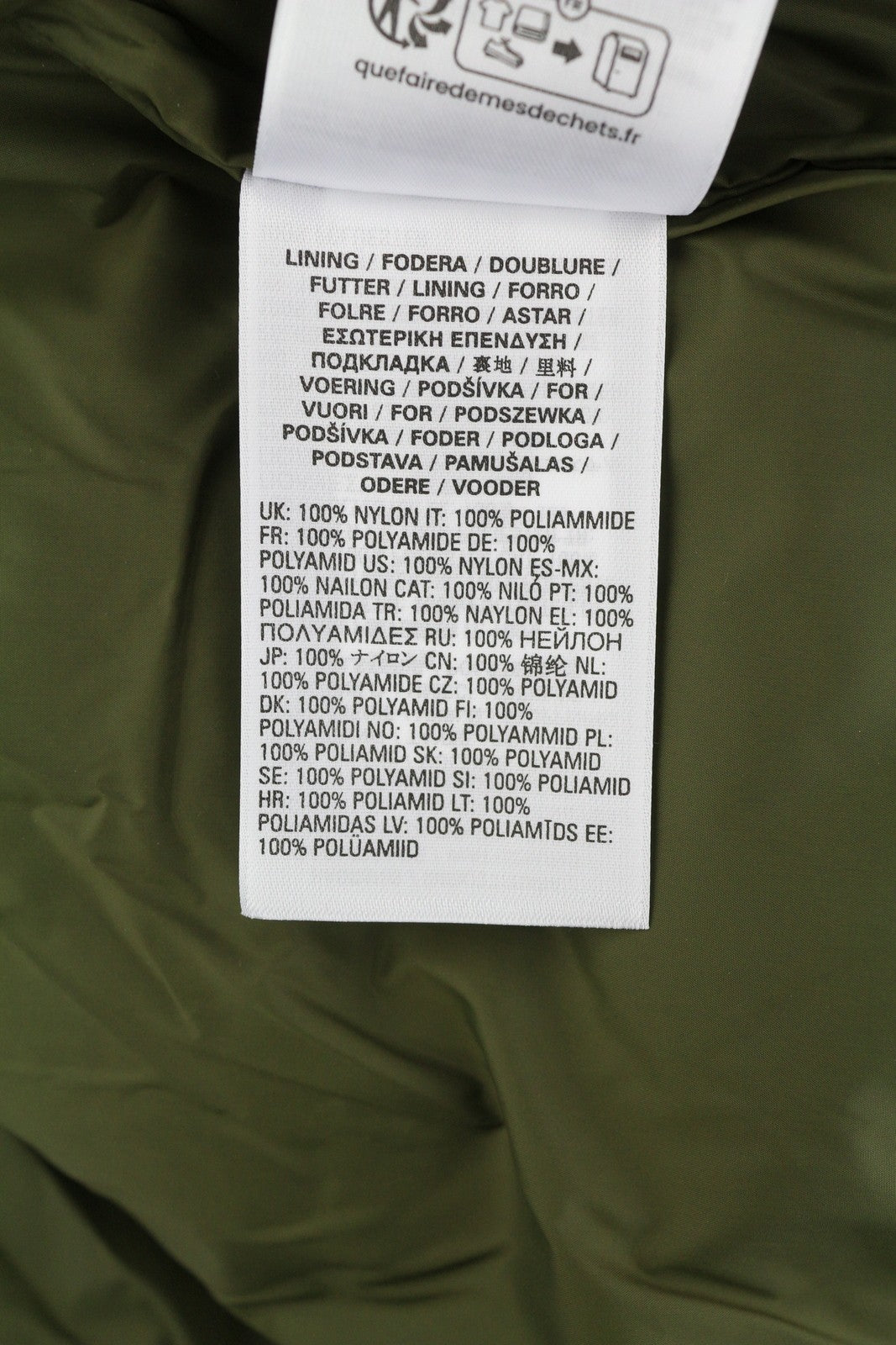 DIESEL W-Rolfys-SL-FD vyriška liemenė, 48 m, chaki spalvos, su nuimamu gobtuvu, pašiltinta, RRP 275 € 