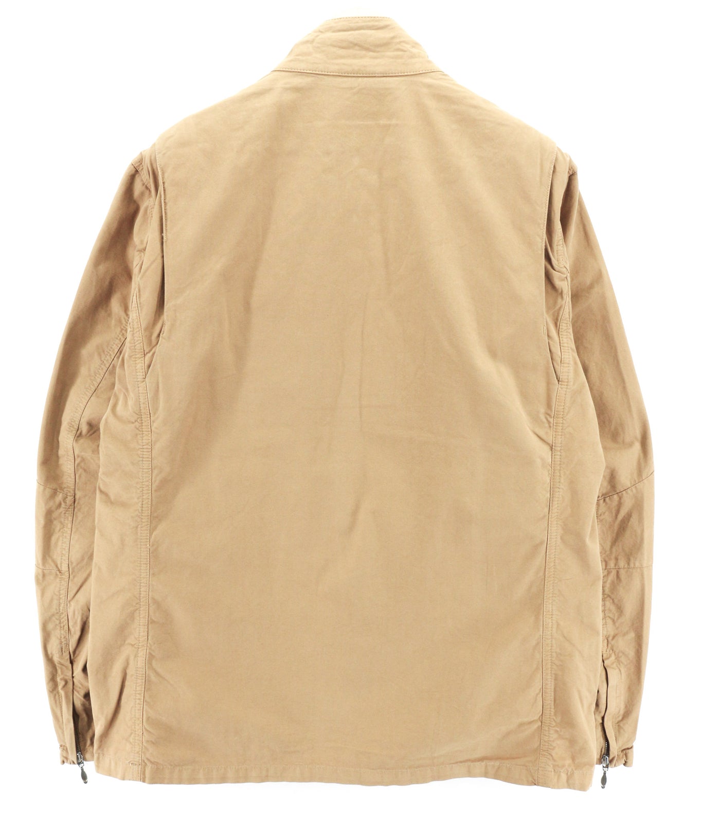 NUDIE JEANS Mick vyriška striukė XL dydžio ruda, su uždėtinėmis kišenėmis, užtrauktuku ir be pamušalo, su užtrauktuku ir rankogaliais. Logotipas. 