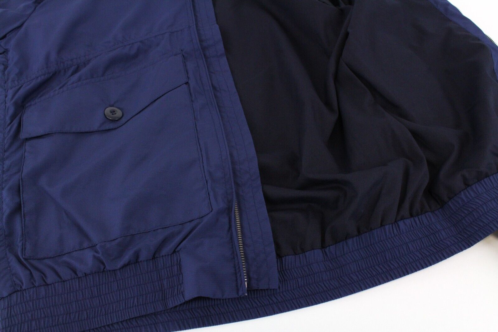 JACK&amp;JONES Jprflight vyriška striukė S, lengva, užtrauktuku, tamsiai mėlyna, su pamušalu 